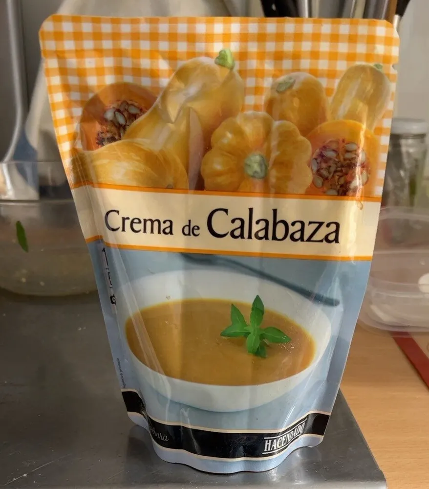 Crema De Calabaza (Receta Nueva)