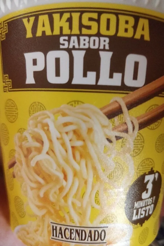 Yakisoba sabor pollo