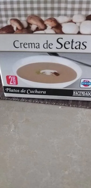 Crema de setas