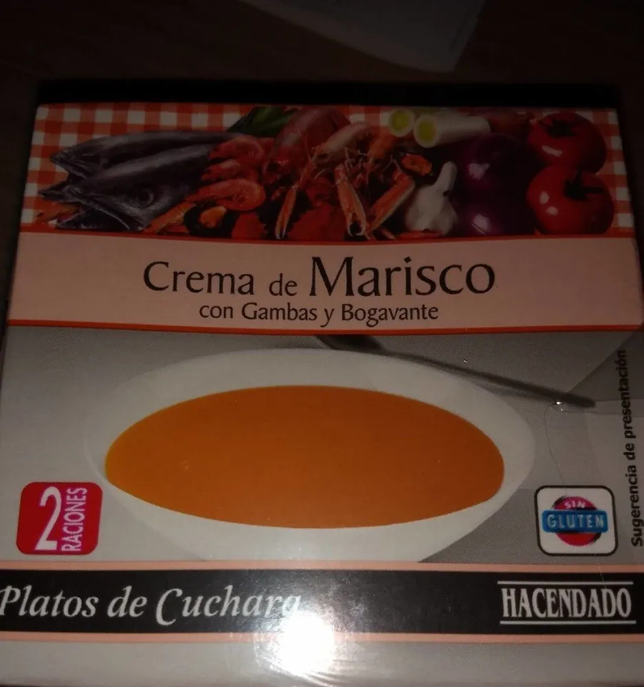 Crema de marisco