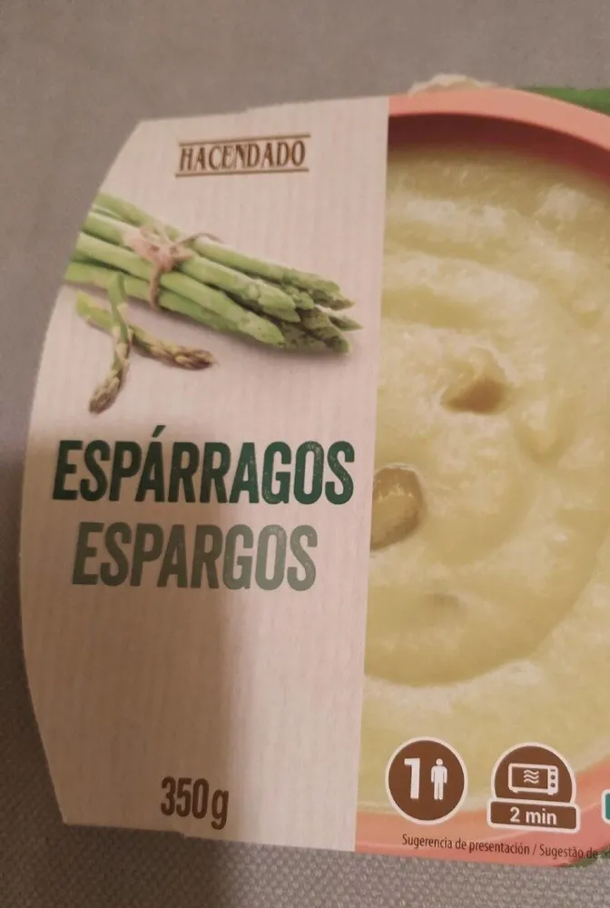 Crema de espárragos verdes
