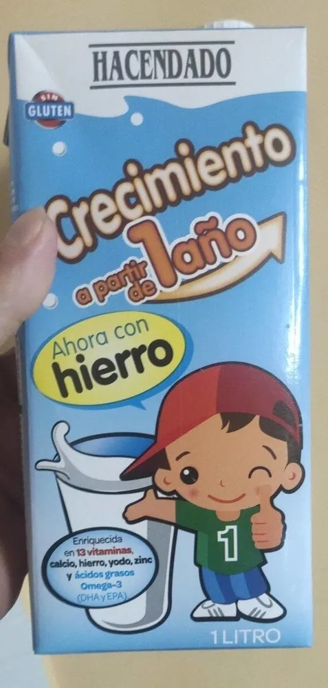 Crecimiento a partir de 1 año