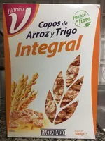 Copos de arroz y trigo integral