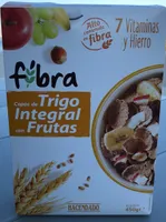 Copos de trigo integral con frutas