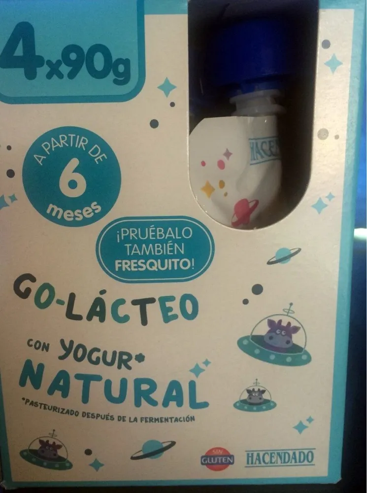 Go-Lácteo con Yogur Natural