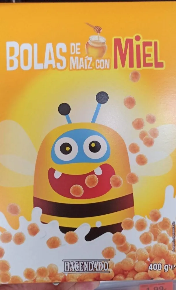 Bolas de Maíz con miel