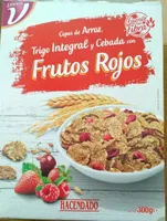 Copos de arroz frutos rojos