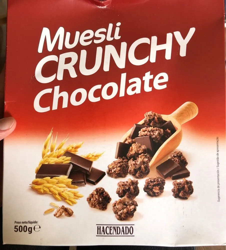 Muesli crunchy chocolate