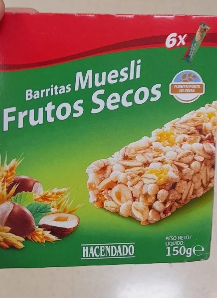 Barritas muesli