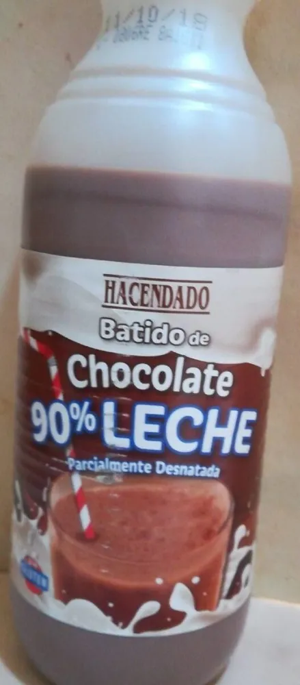 Batido de chocolate 90% leche