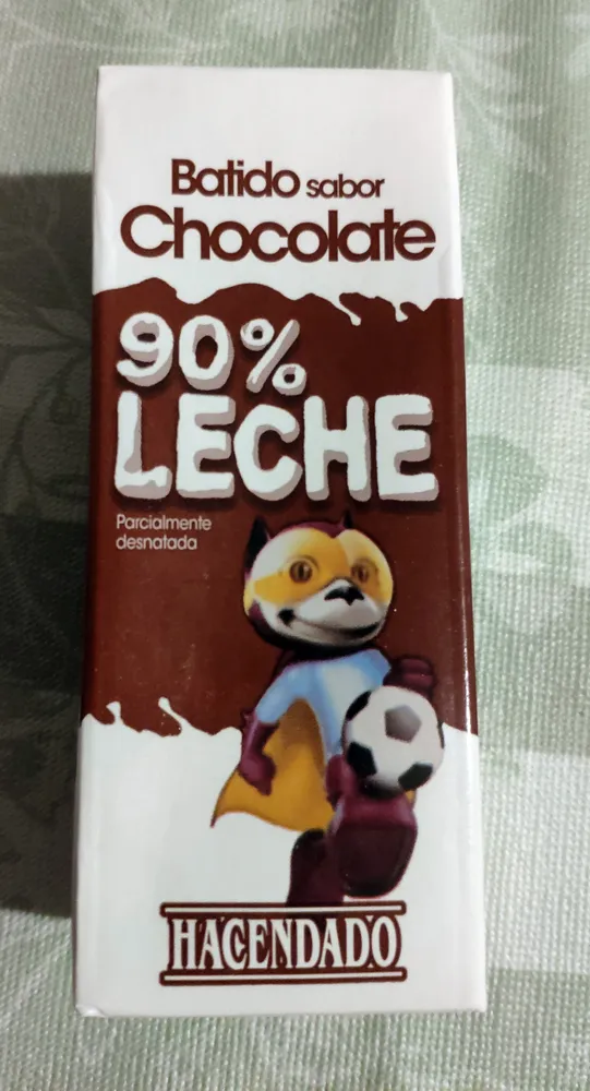 Batido de chocolate 90% leche