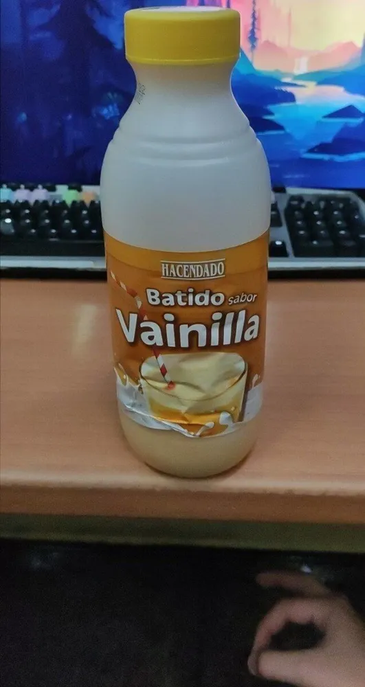 Batido sabor vainilla