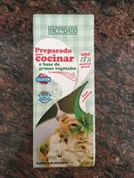 Preparado Culinario Uht A Base De Grasa Vegetal (18% Materia Grasa)