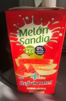 Zumo de melón y sandía