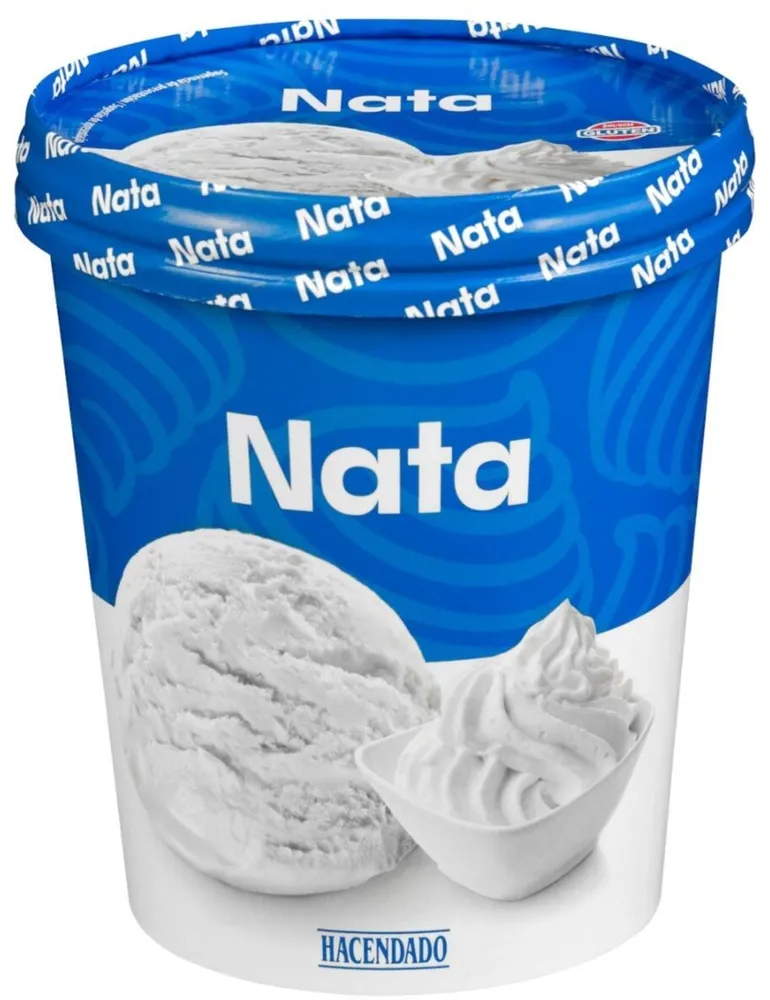 Helado Crema de Nata