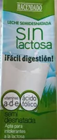 Leche semidesnatada sin lactosa
