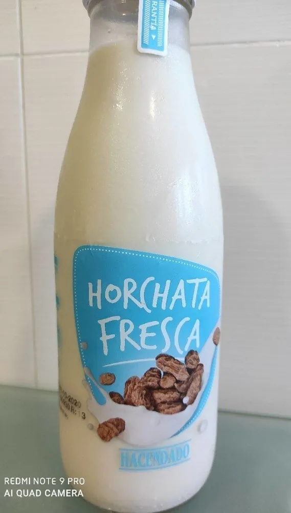 Horchata fresca