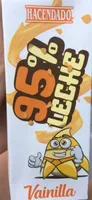 Batido de vainilla 95% de leche
