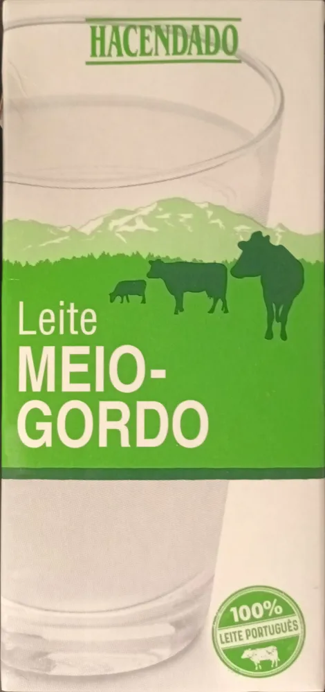 Leite Meio-Gordo