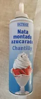 Nata montada azucarada