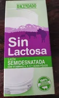 Leche semidesnatada Sin Lactosa