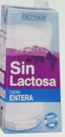 Leche entera sin lactosa