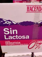 Leche desnatada sin lactosa