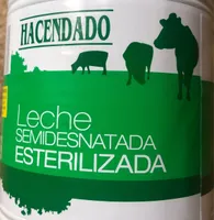 Leche Semidesnatada De Vaca Esterilizada Con Vitaminas D Y E