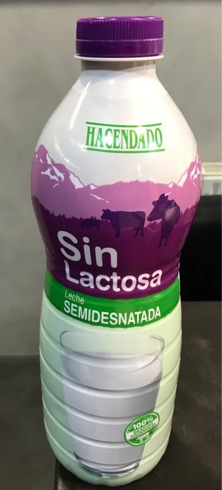 Leche Semidesnatada Sin Lactosa