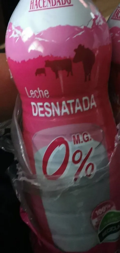 Leche desnatada
