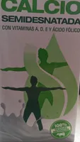 Leche calcio semidesnatada