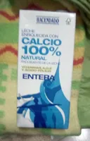 Leche enriquecida con calcio 100% natural