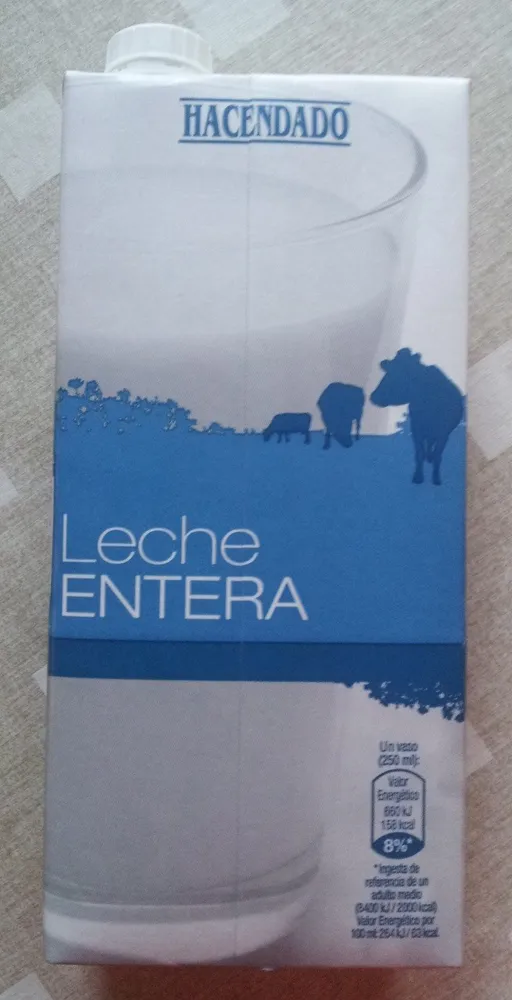 Leche entera