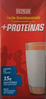 Leche semidesnatada +proteinas