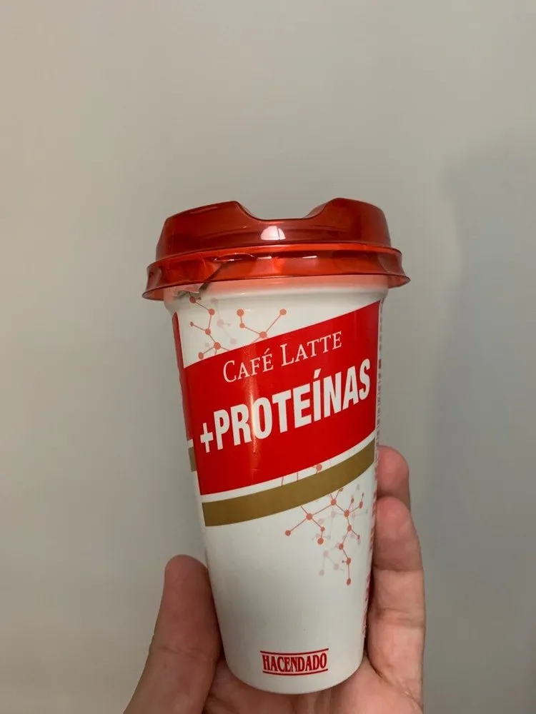 Caffé latte +proteinas