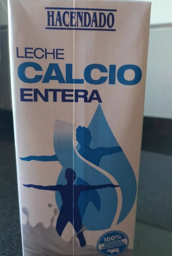 Leche calcio entera
