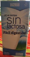 Leche entera sin lactosa