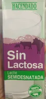 Leche semidesnatada sin lactosa