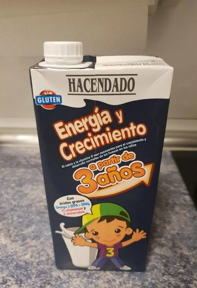 Leche Energía y Crecimiento a partir de 3 años