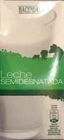 Leche semidesnatada