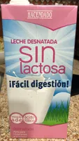 Leche desnatada sin lactosa