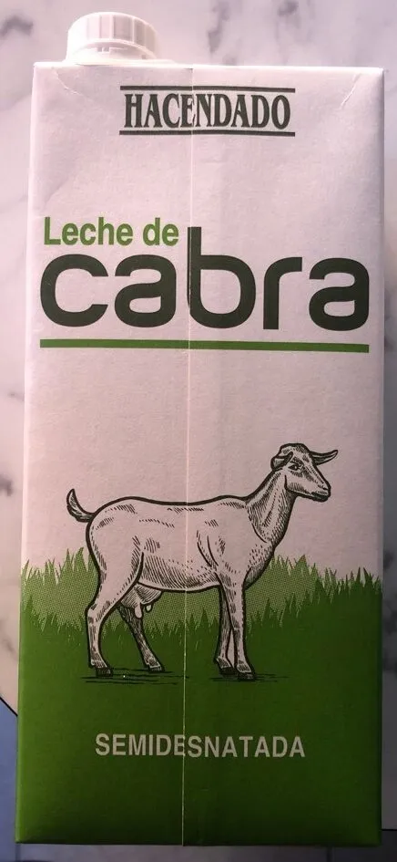 Leche de cabra semidesnatada