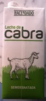 Leche de cabra semidesnatada
