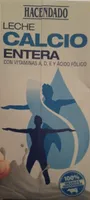 Leche calcio entera
