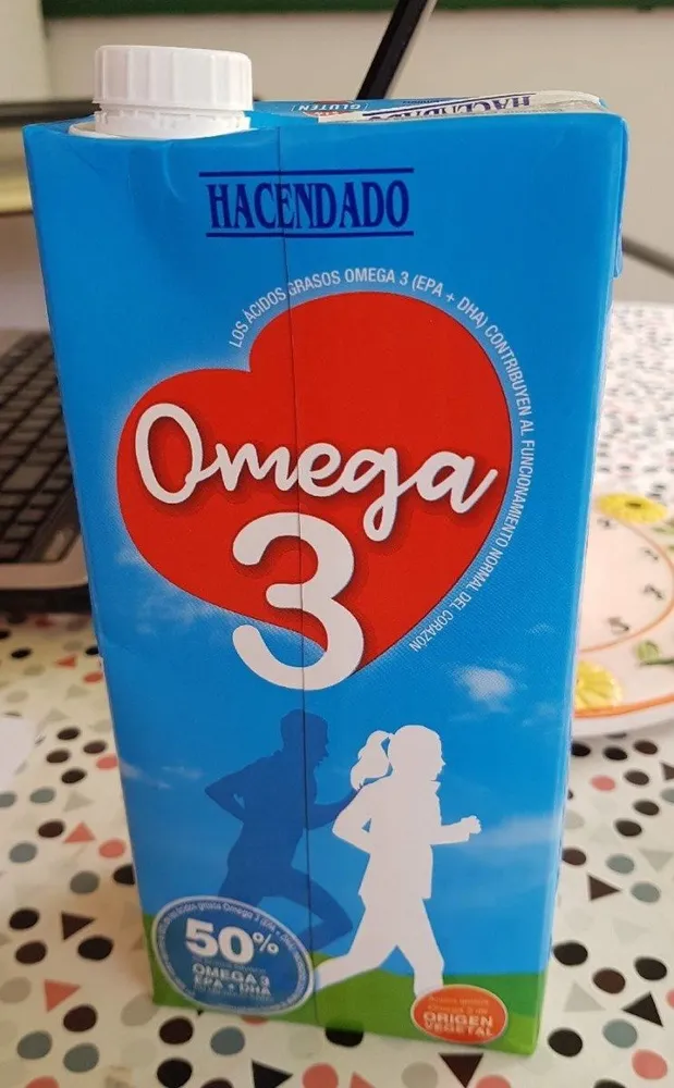 Leche omega 3