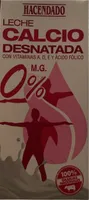 Leche calcio desnatada