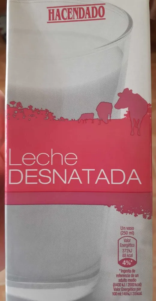 Hacendado Leche Desnatada