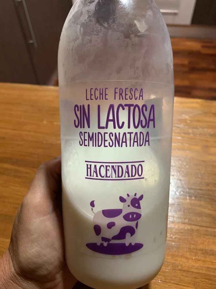 Leche fresca sin lactosa