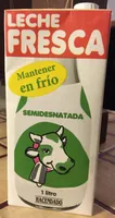 Leche fresca semidesnatada