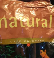 café natural en grano